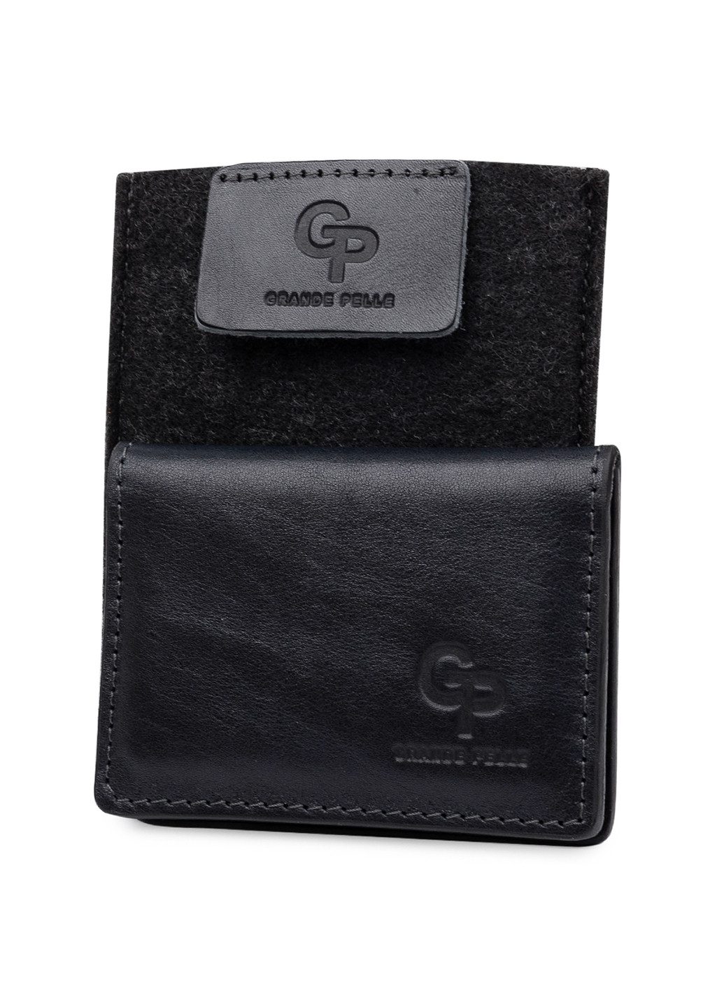 Кожаная обложка для документов 10х7,5х1 см Grande Pelle (252415069)