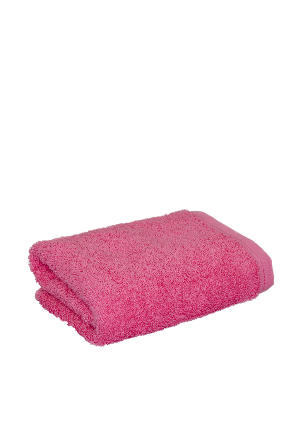 No Brand полотенце, 40х70 см однотонный розовый производство - Туркменистан