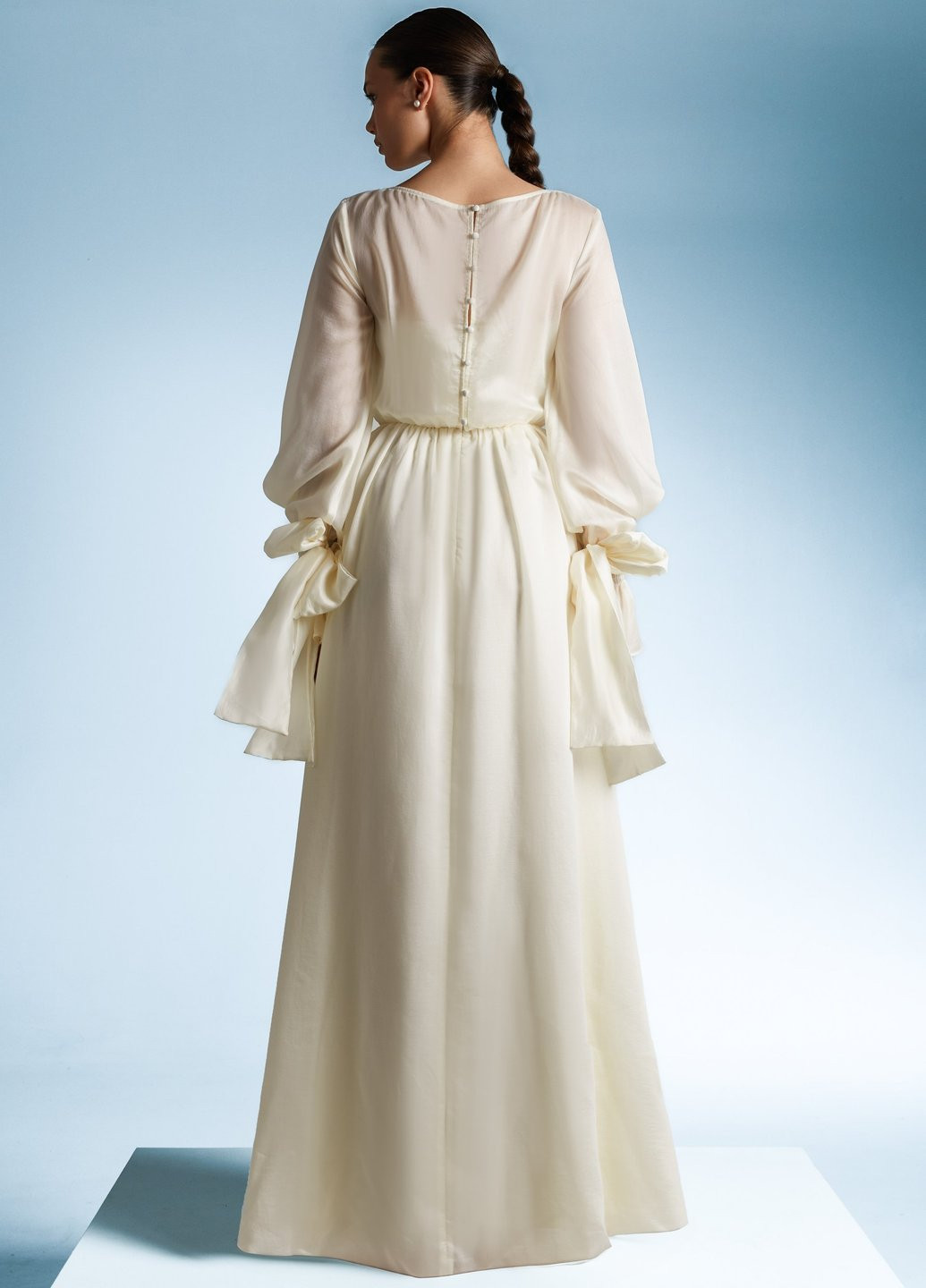 Молочна кежуал сукня а-силует Gepur однотонна