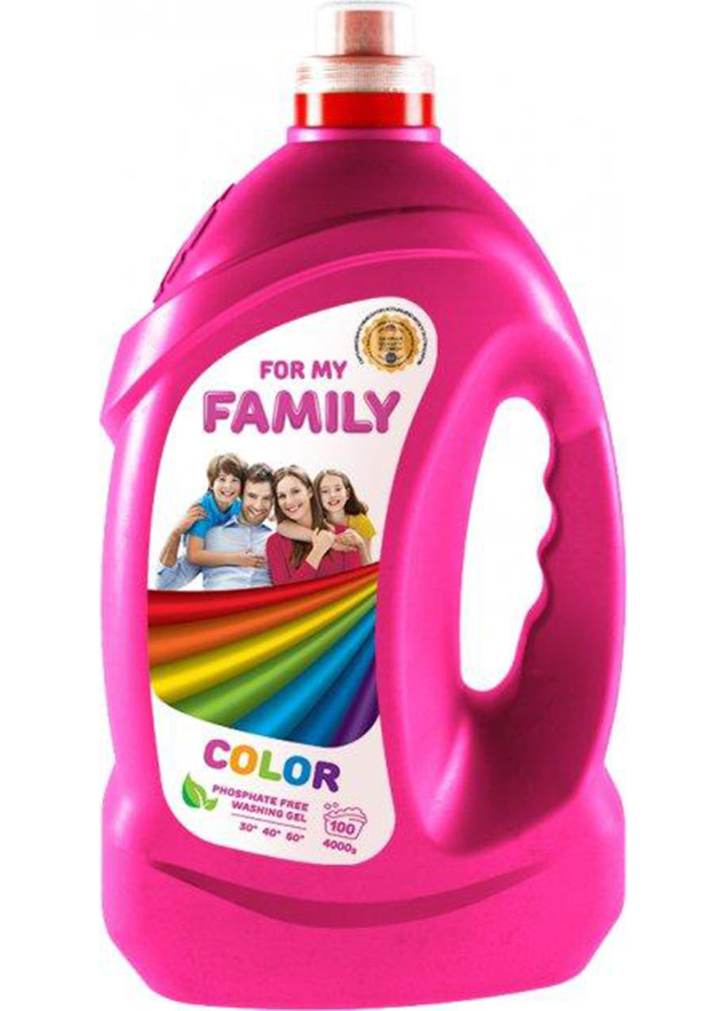 Гель для прання для кольорових речей 4 л (100 прань) Family (254255860)