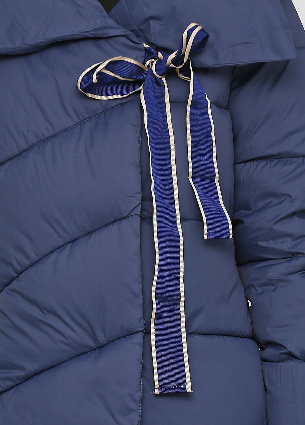 Темно-синя зимня куртка S. Xueqi