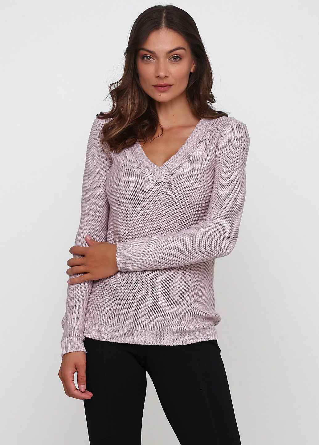 Рожево-ліловий демісезонний пуловер пуловер Best Mountain