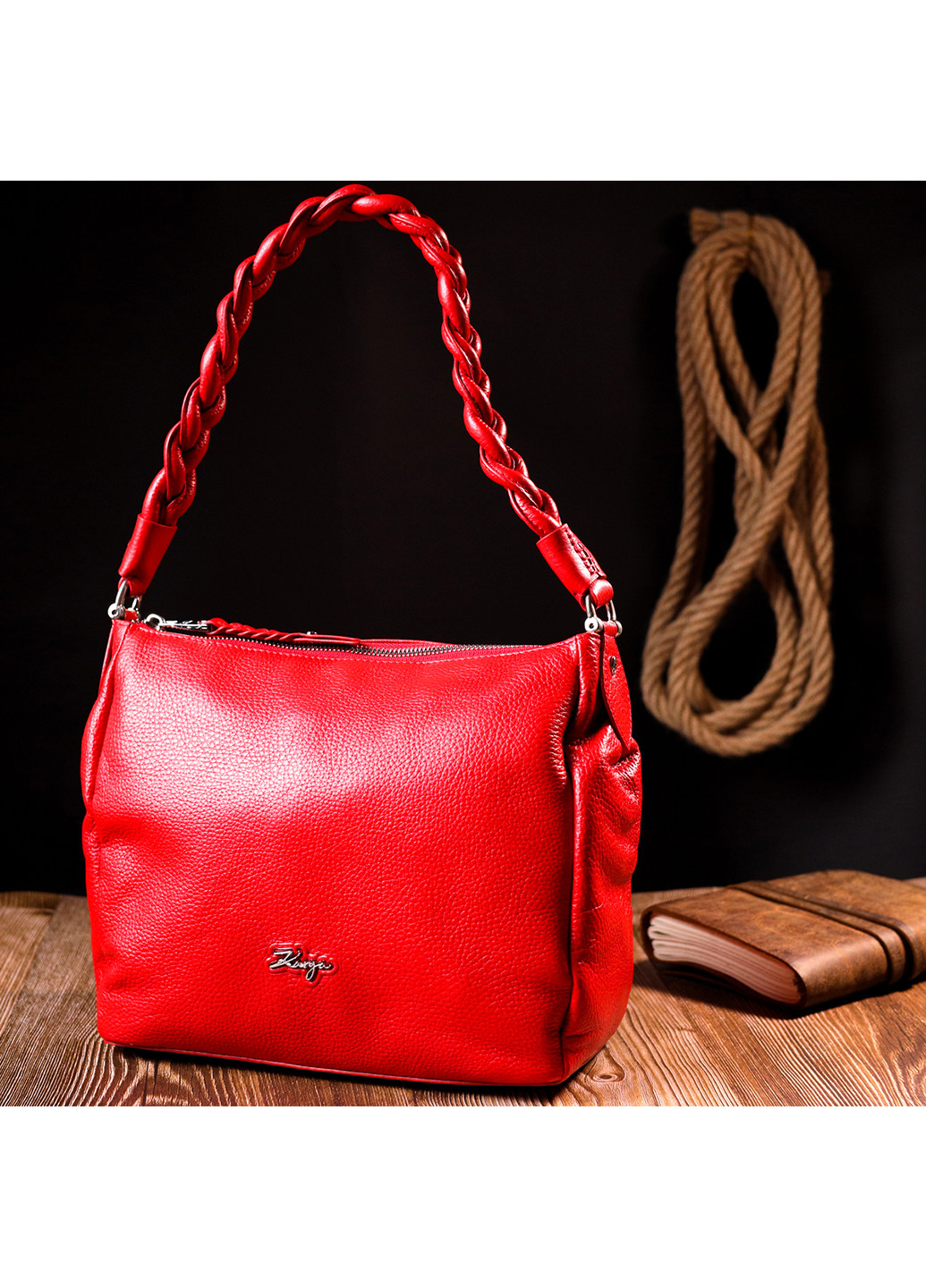 Привлекательная женская сумка 26,5х24х12 см Karya (254595321)