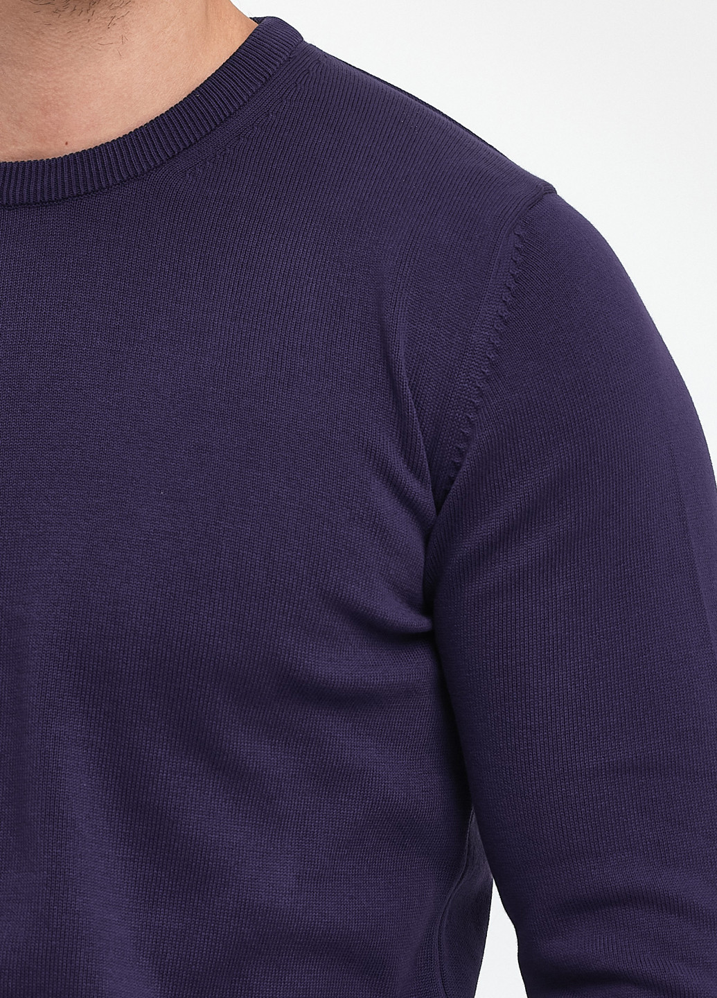 Темно-фиолетовый демисезонный свитер джемпер Trend Collection
