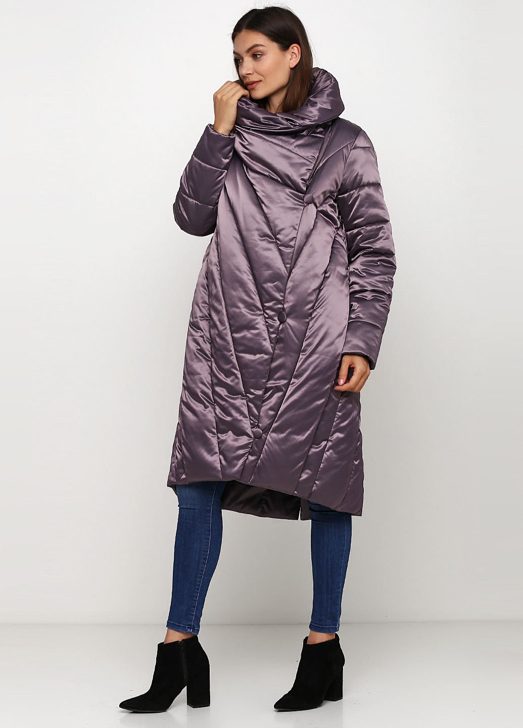 Фиолетовая зимняя куртка Kattaleya