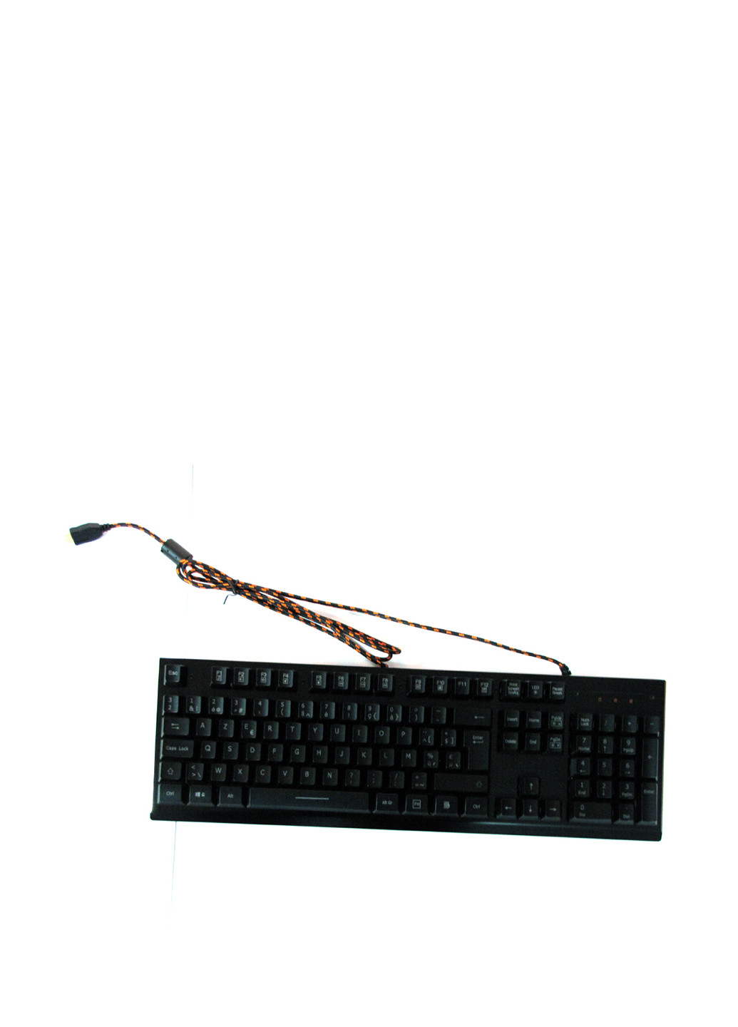 Клавіатура Геймерська HG03091, 44х14 см Silver Crest чорна
