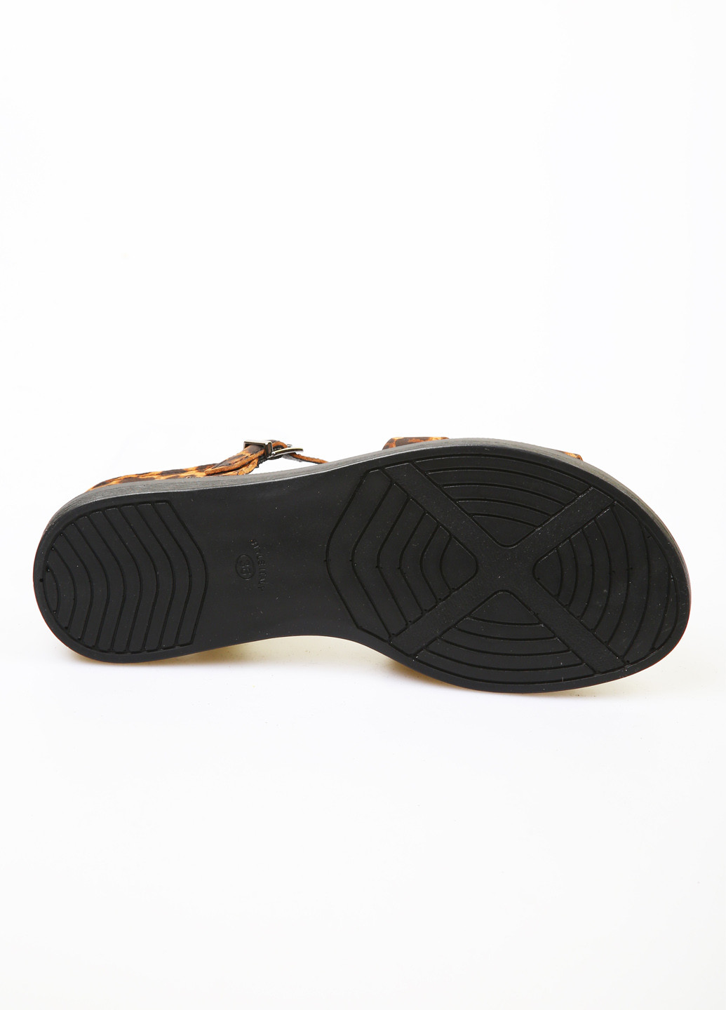 Коричневые босоножки No Brand с ремешком