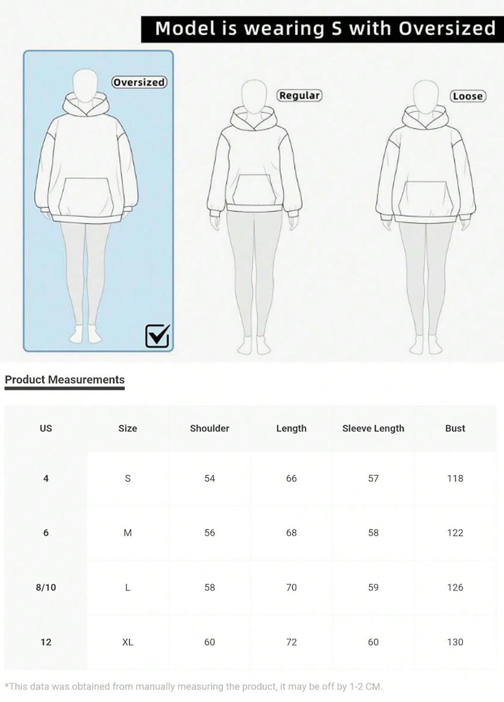 Чорний світшот SHEIN напис (339827738)