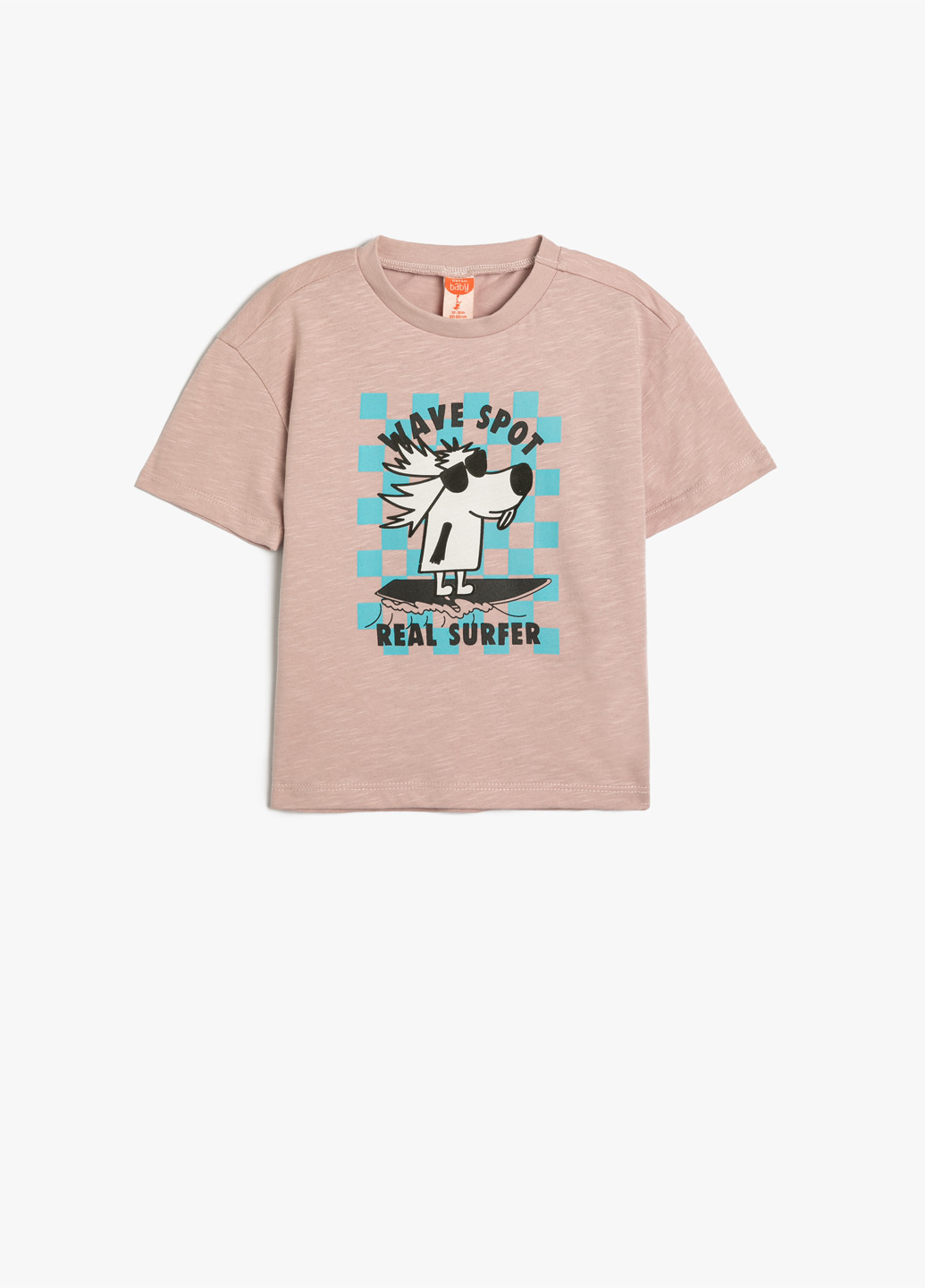 Кремовая летняя футболка KOTON