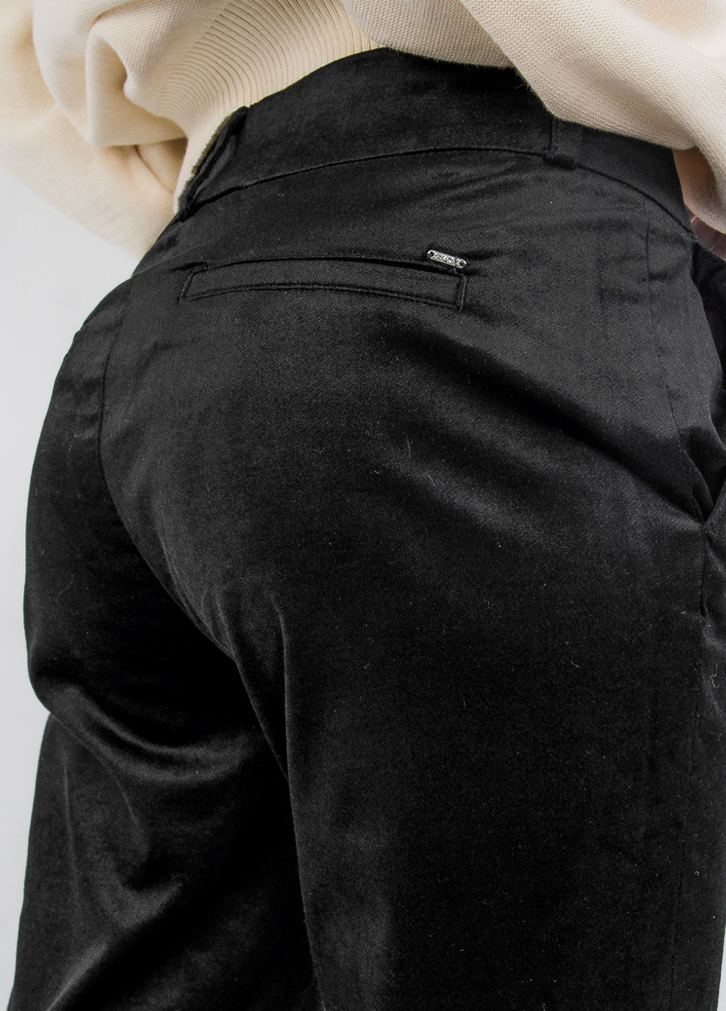 Черные кэжуал демисезонные классические, прямые брюки Gas