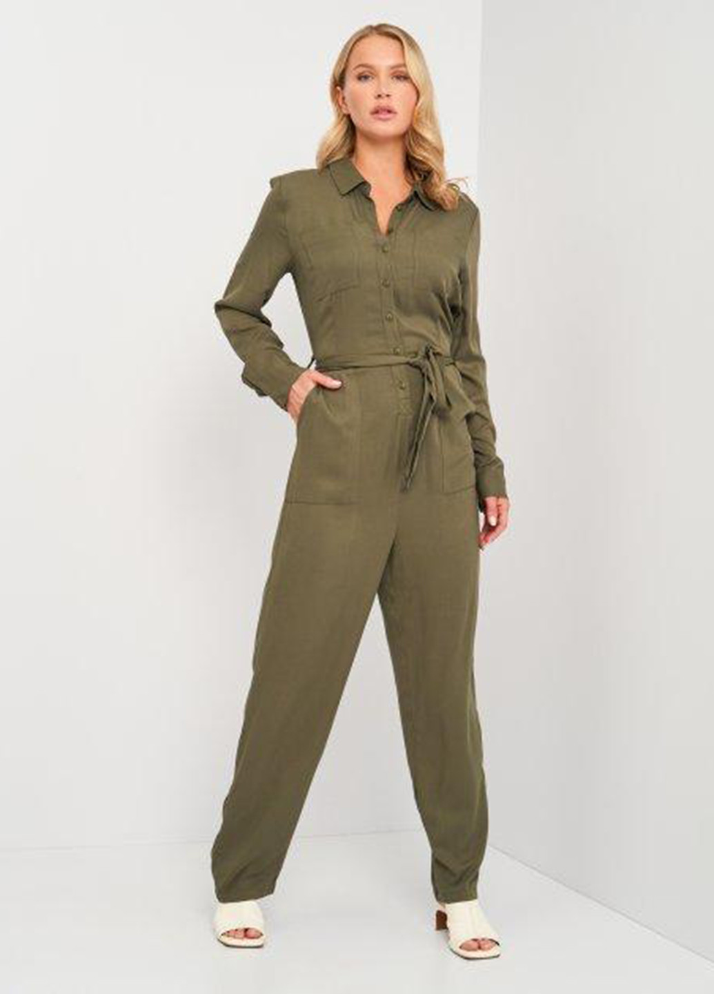 Комбінезон демісезон,хакі, Moss Copenhagen однотонный