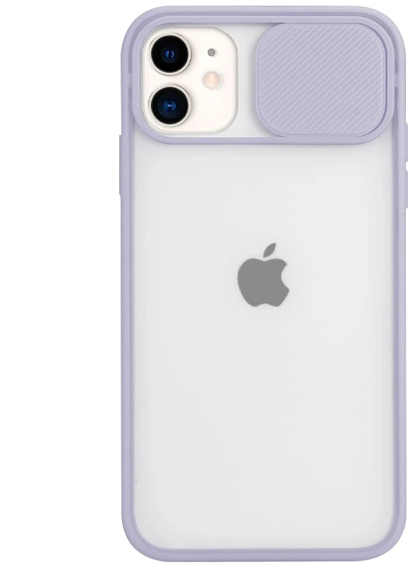 Чохол Camshield mate TPU зі шторкою для камери для Apple iPhone 12 mini (5.4 ') Бузковий (is_00000041646_6) Epik (229727644)