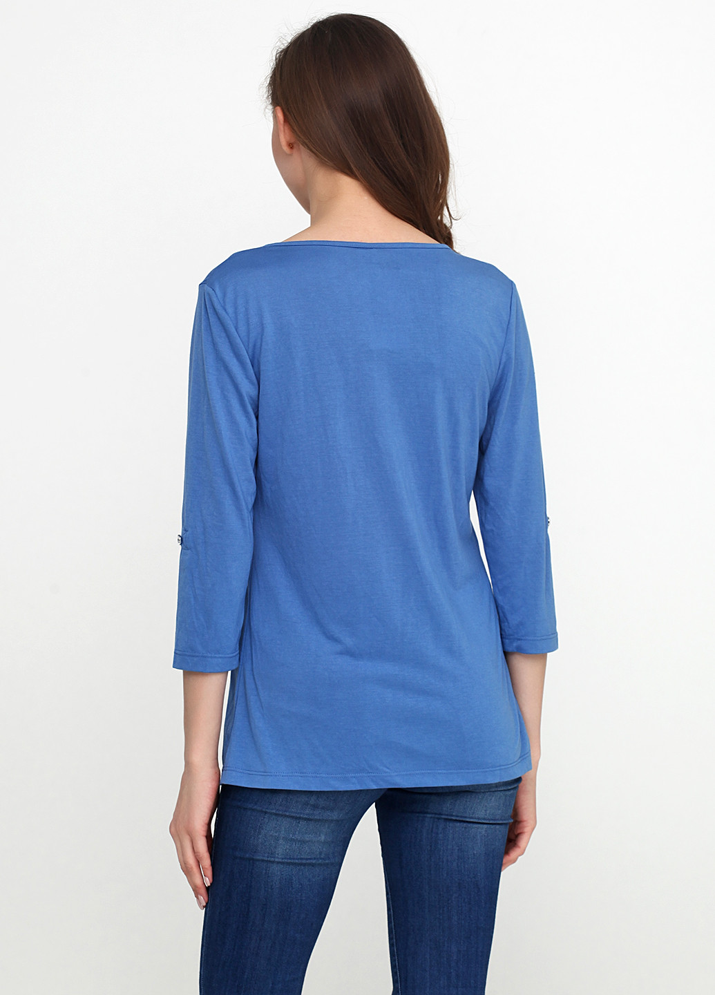Світло-синя демісезонна блуза Mark