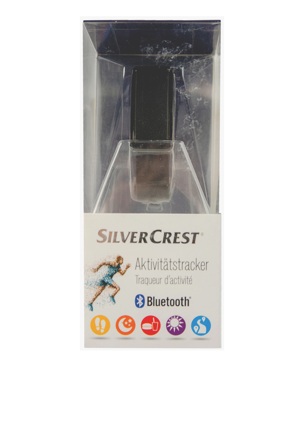 Фітнес-браслет HG02988A Silver Crest чорний