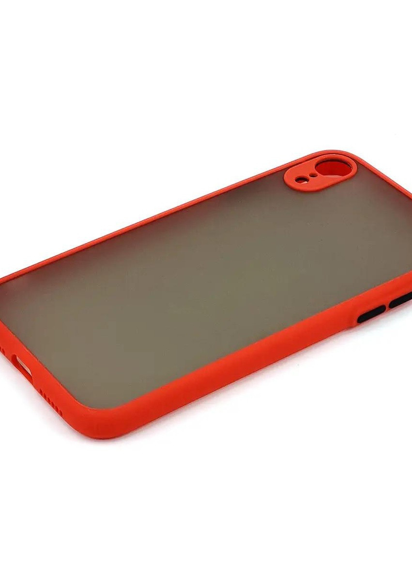 Силиконовый Чехол Накладка Avenger Totu Series Separate Camera Для iPhone Xr Red No Brand (254091620)