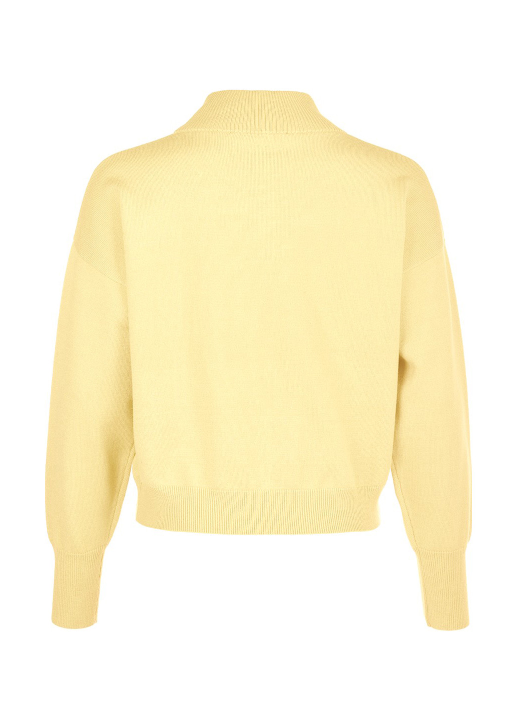 Желтый демисезонный свитер LOVE REPUBLIC