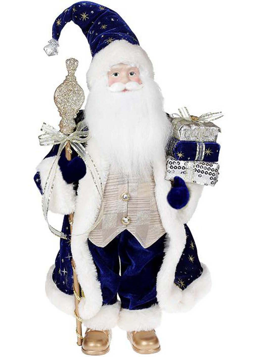 Новорічна фігурка Санта з палицею 46см Bona (255430074)
