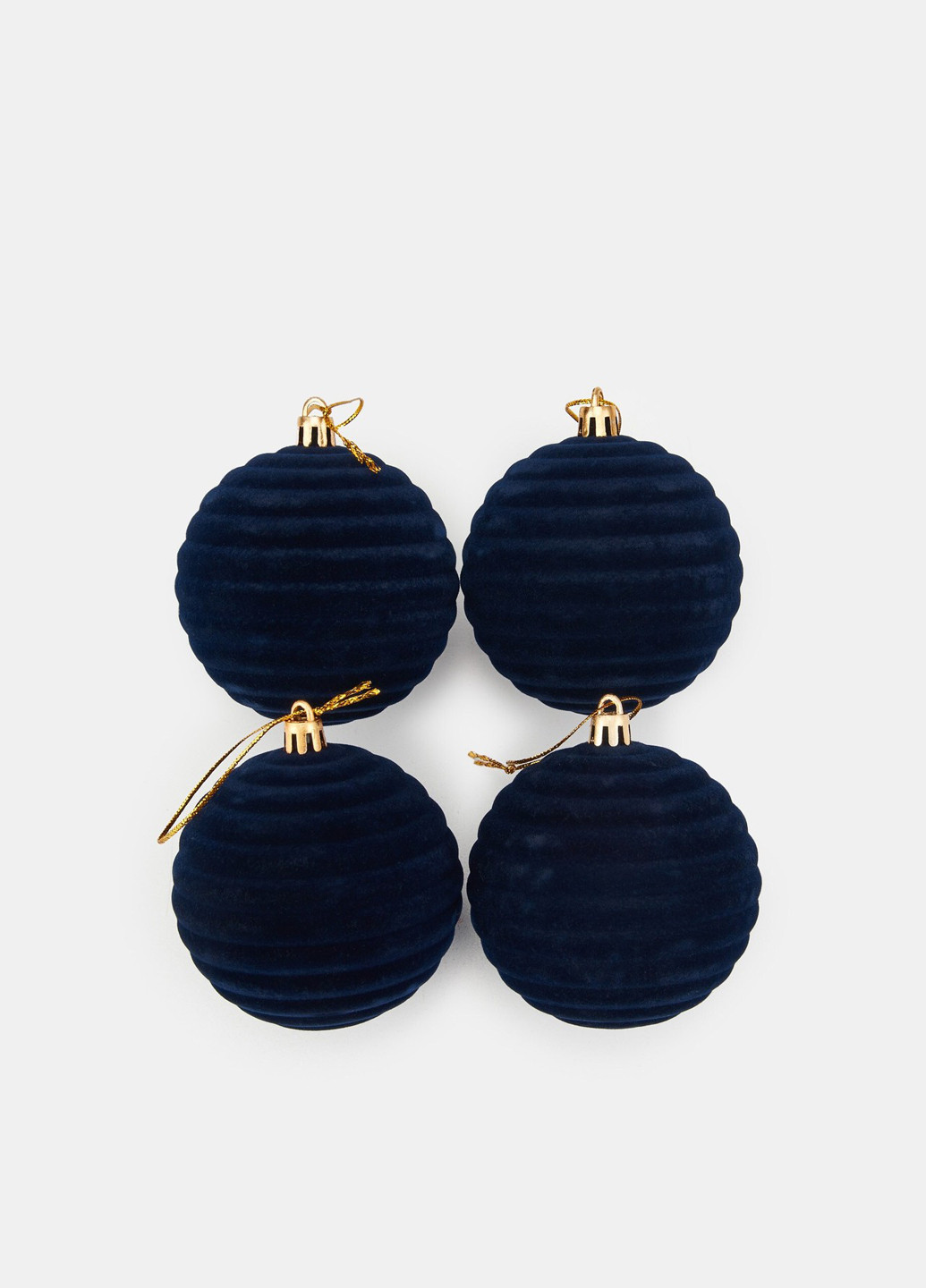 Елочная игрушка (4 шт.), 7 см Sinsay (353322284)