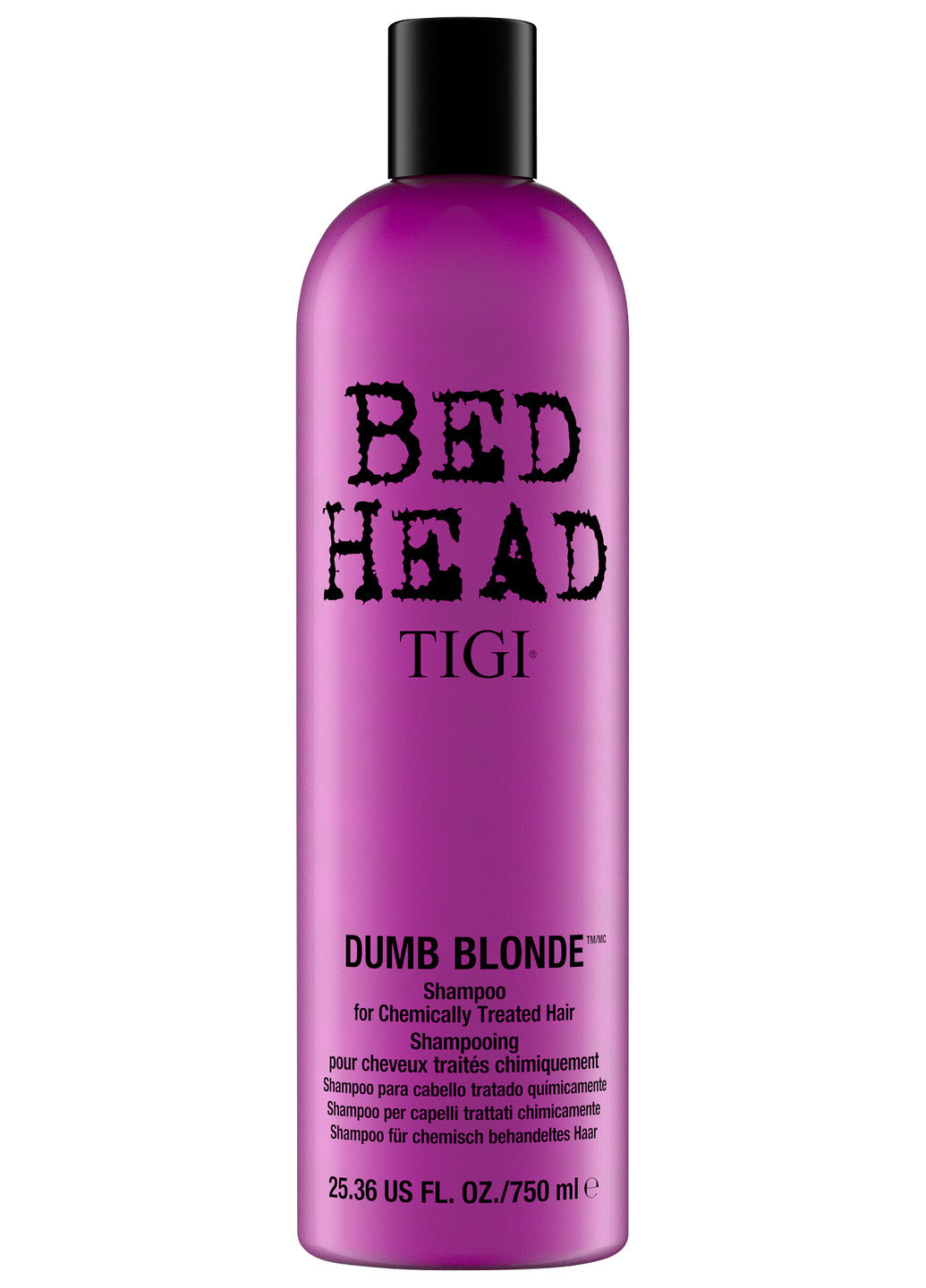 Шампунь для поврежденных химическими средствами волос Bed Head Dumb Blonde Shampoo 750 мл Tigi (201695081)