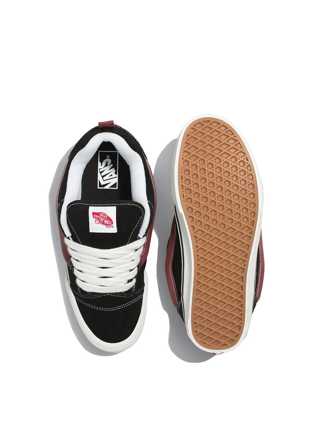 Черные кеды vn0009qc2q1 Vans Knu Skool Black Port