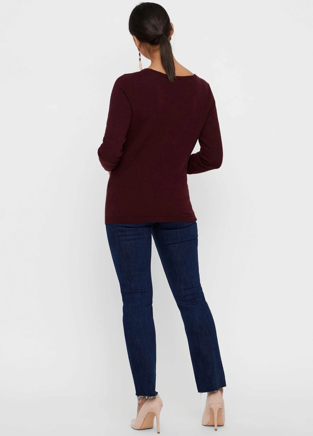 Коричневий демісезонний светр Vero Moda
