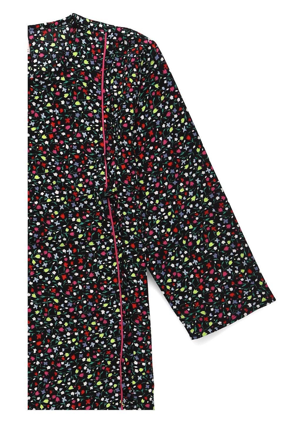 Комбинированная с рисунком блузка Only демисезонная