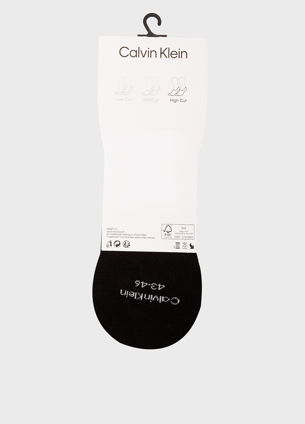 Підслідники (2 пари) Calvin Klein (366438746)