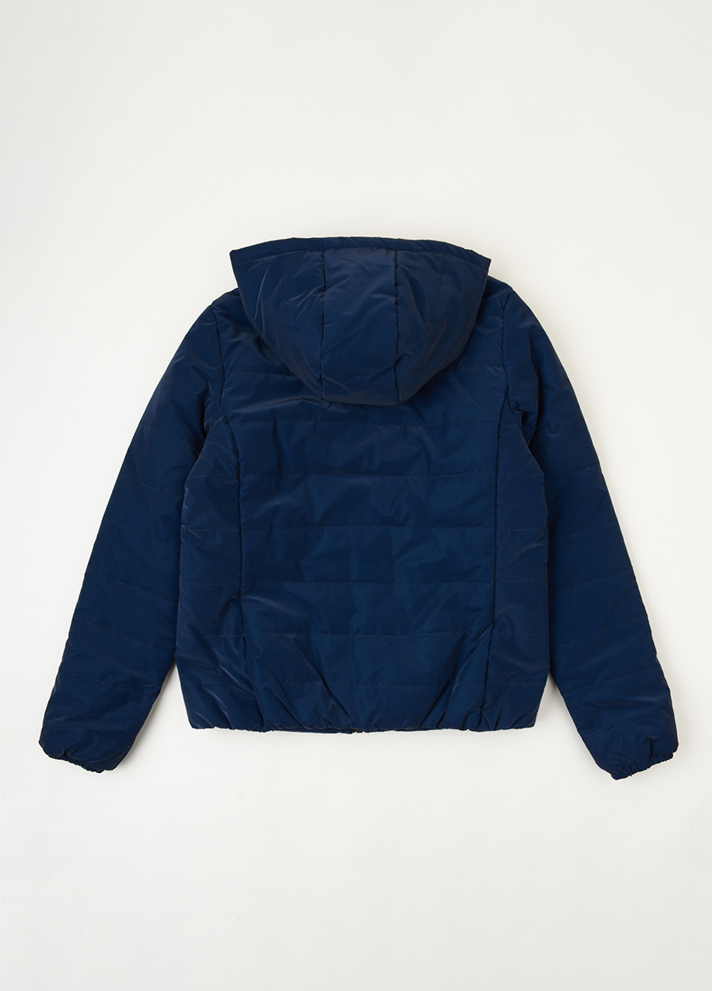 Темно-синяя демисезонная куртка Одягайко