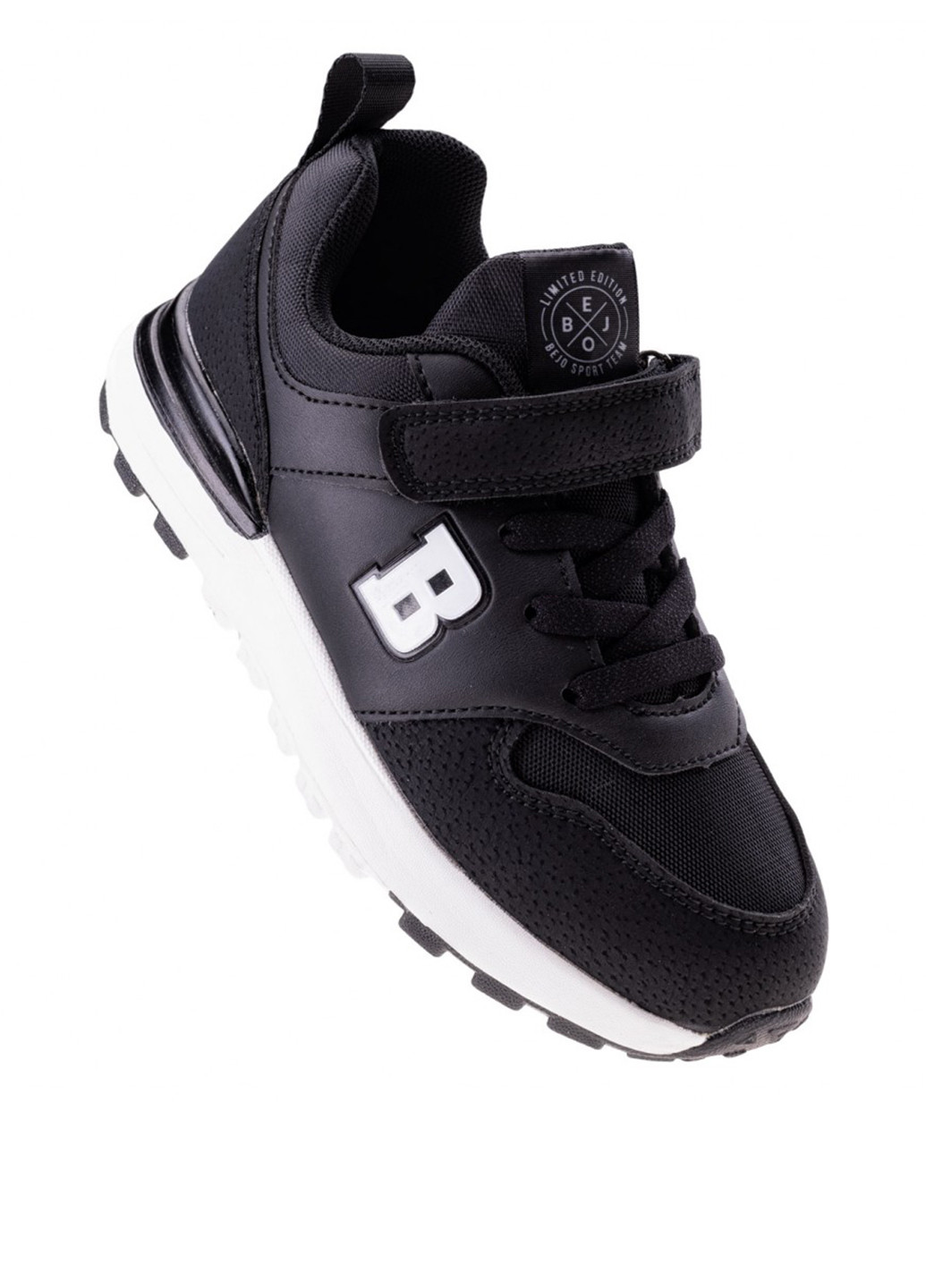 Чорні осінні кросівки Bejo TERUA JR-BLACK/WHITE