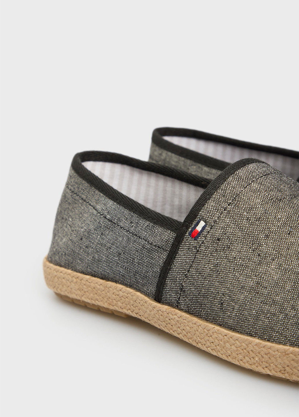 чорні еспадрилі Tommy Hilfiger меланж (344546108)