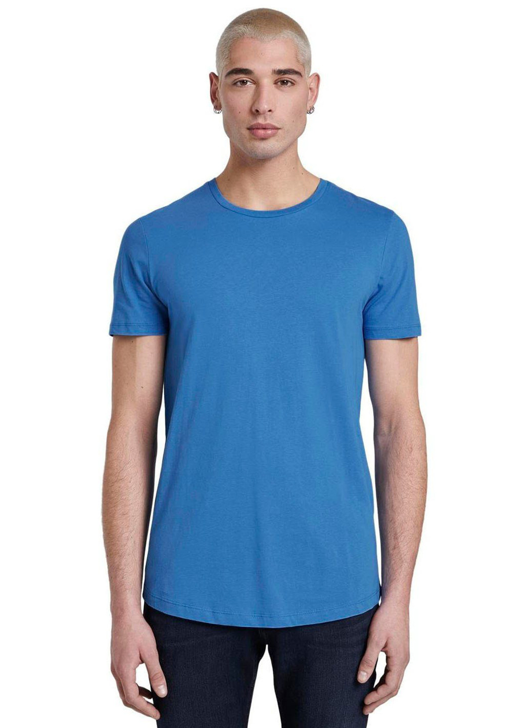 Темно-блакитна футболка Tom Tailor