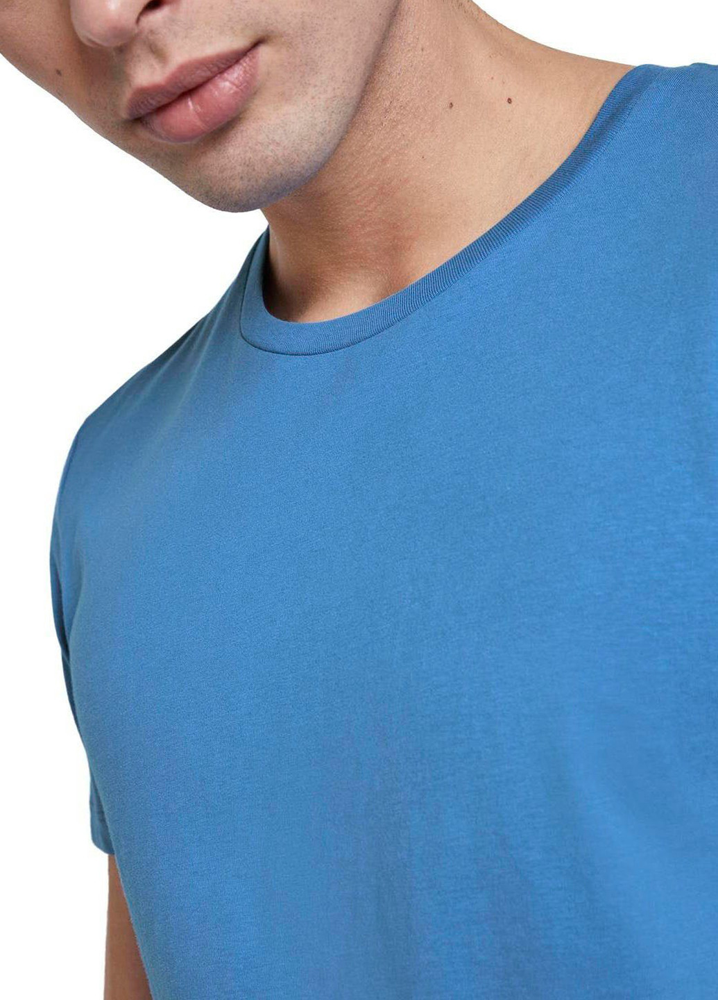 Темно-голубая футболка Tom Tailor
