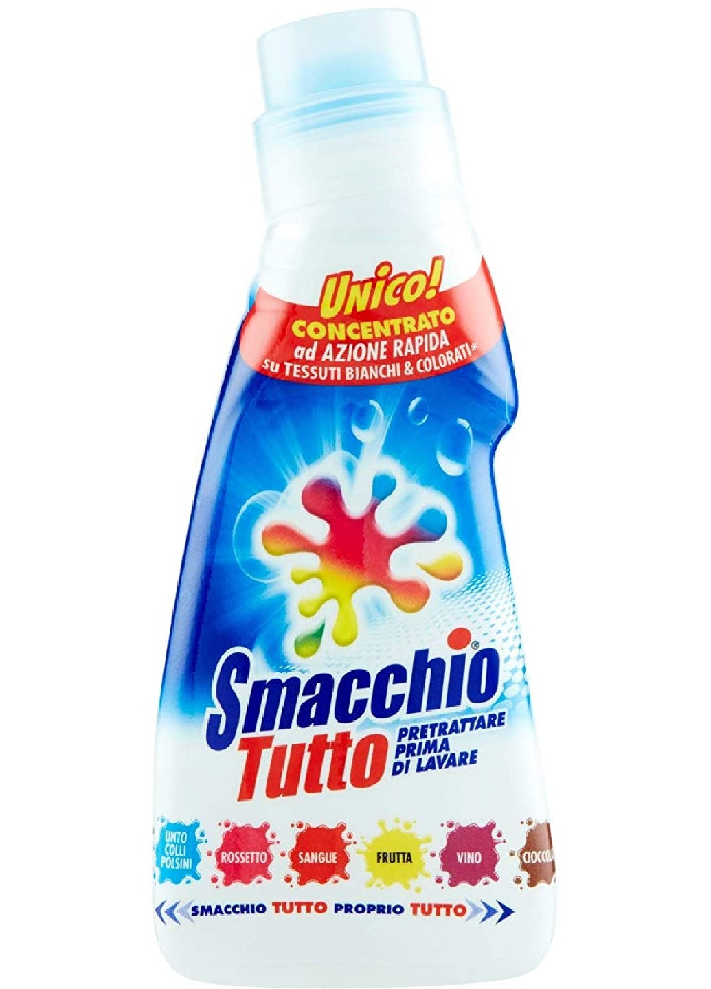 Пятновыводитель со щеткой для всех типов тканей 250 мл Smacchio Tutto (253647941)