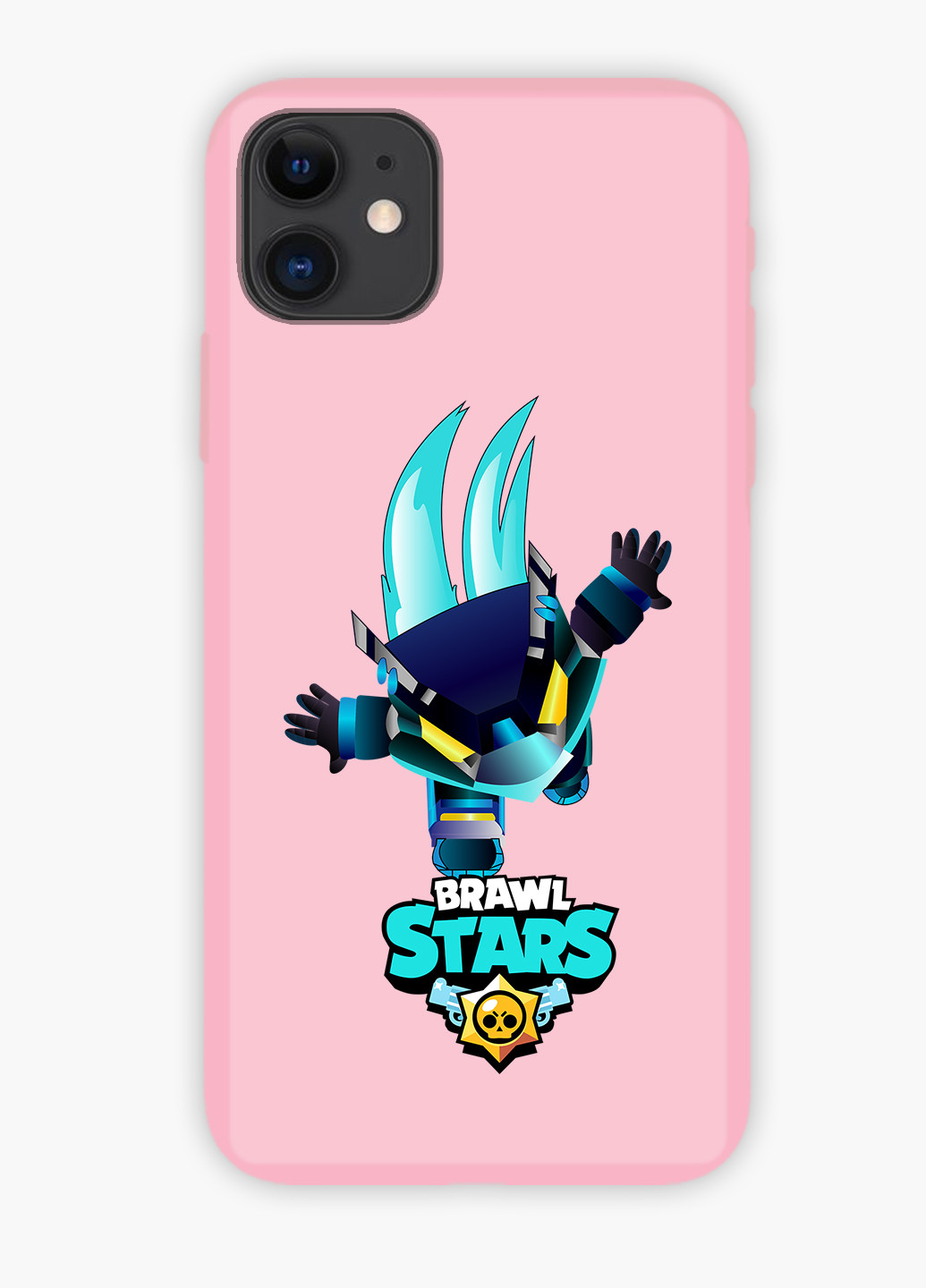 Чехол силиконовый Apple Iphone 7 plus Темный Ворон Бравл Старс (Dark Crow Brawl Stars) (17364-1706) MobiPrint (219552275)