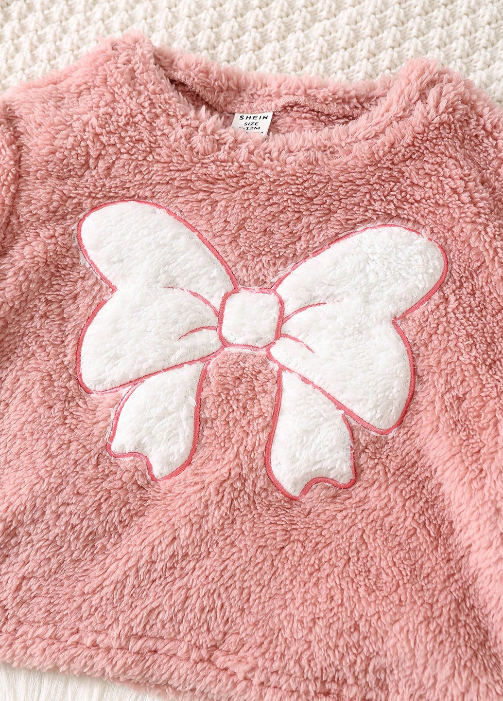 Рожева всесезон піжама (2 шт.) світшот + брюки SHEIN