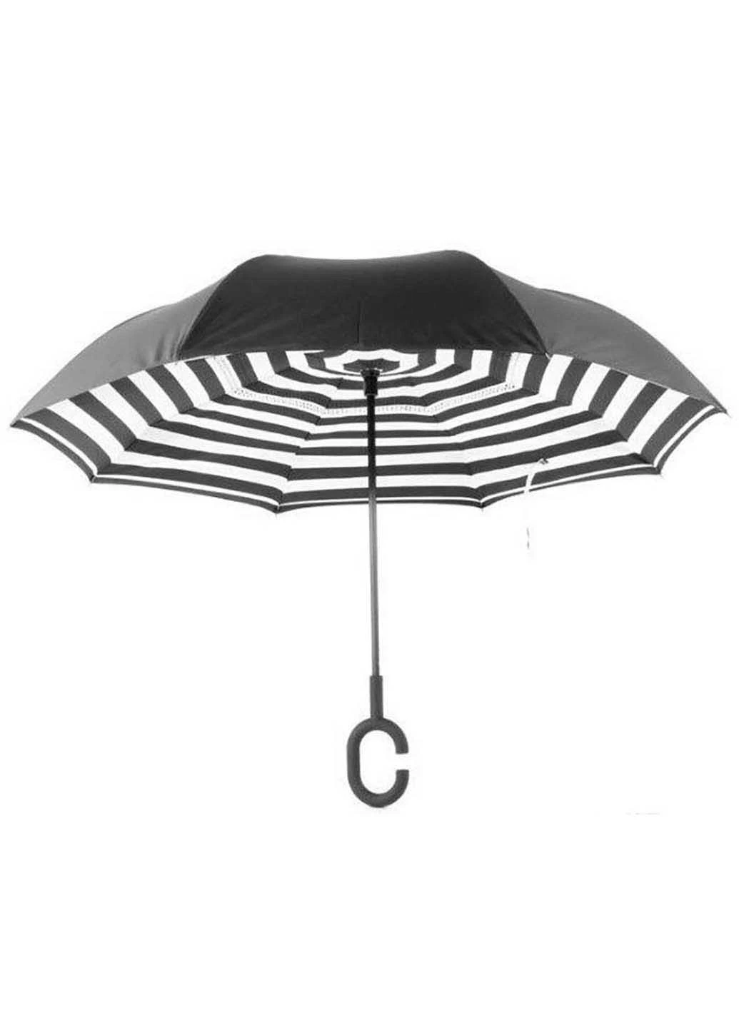 Чёрный зонт Up-Brella (194011136)