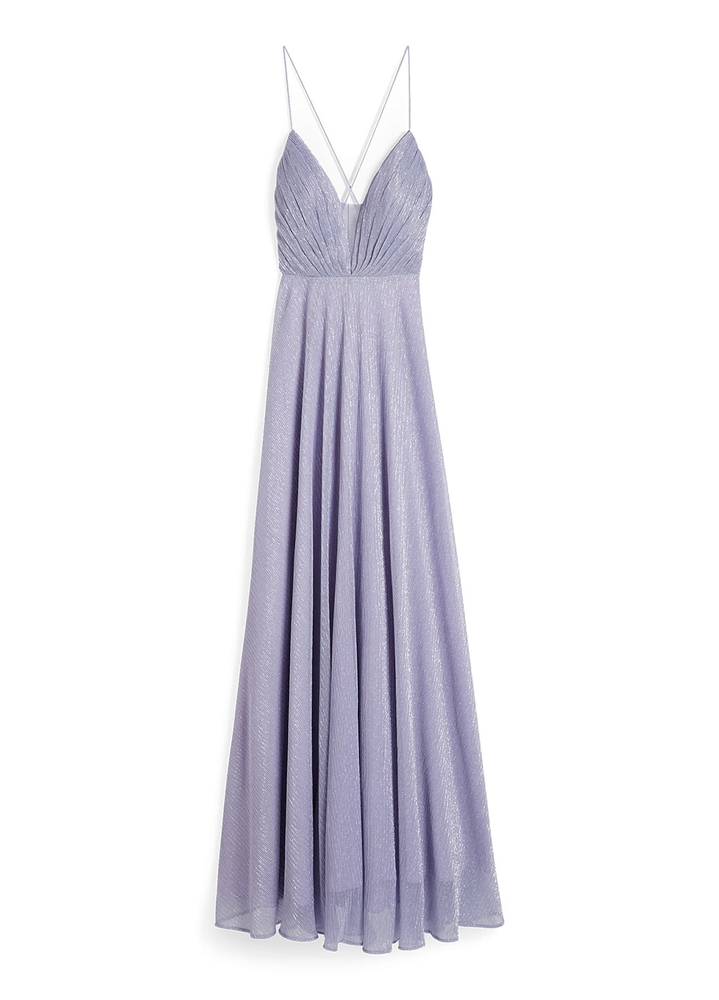 Бузкова вечірня сукня C&A однотонна