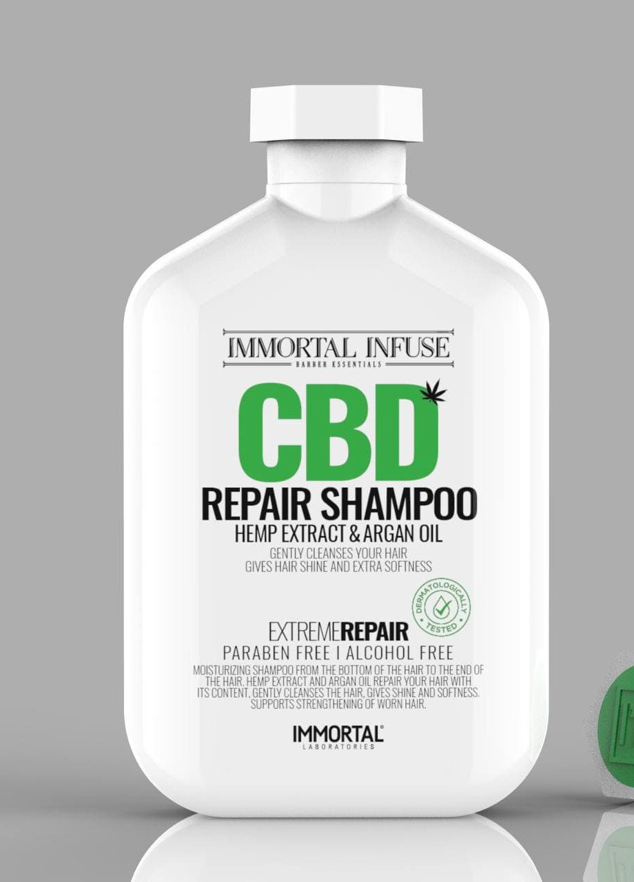 Infuse Шампунь для восстановления поврежденных волос (CBD Shampoo) 500ml Immortal (252520326)