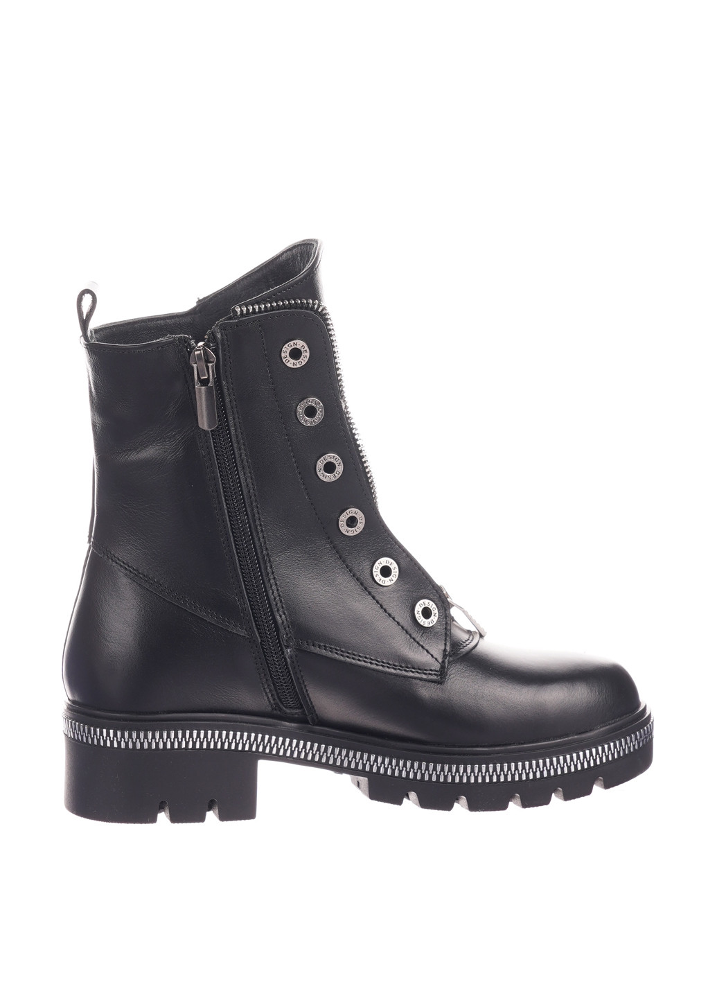 Зимние ботинки берцы Bizoni с молнией, люверсы