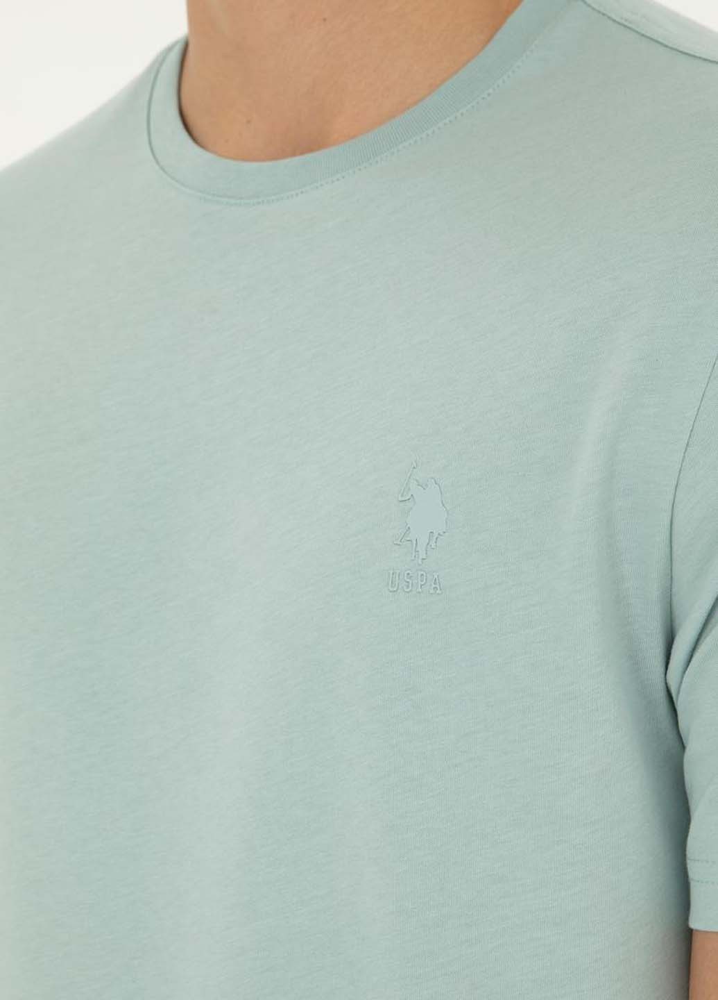 Мятная футболка U.S. Polo Assn.