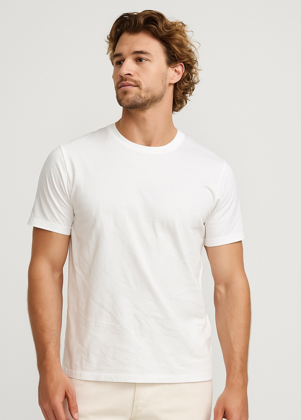 Біла футболка ALTITUDINE