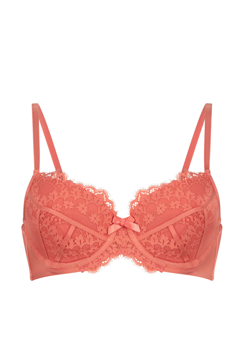 Коралловый бюстгальтер Hunkemoller с косточками полиамид