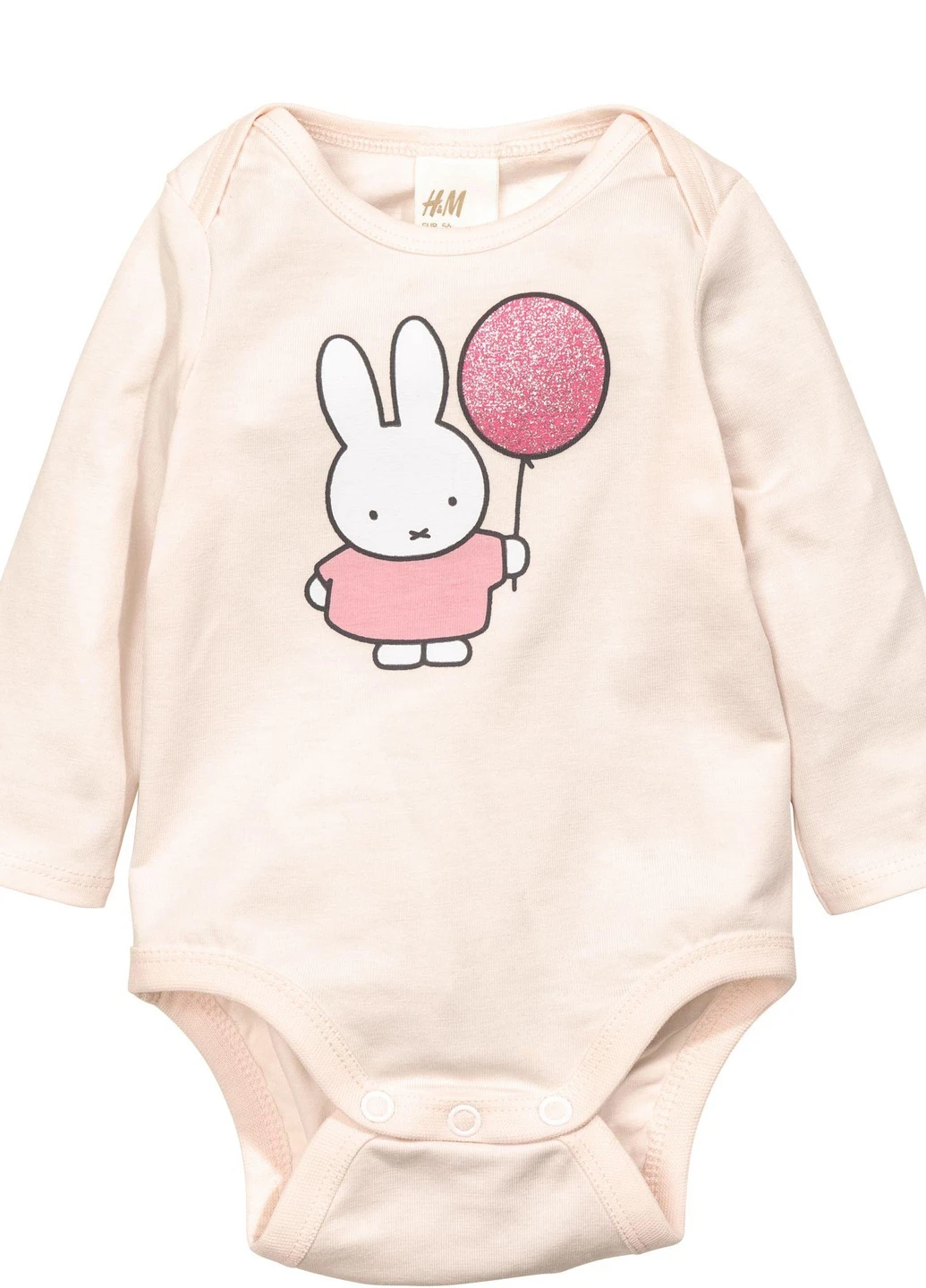 Боді,світло-рожевий з принтом, H&M (254866758)