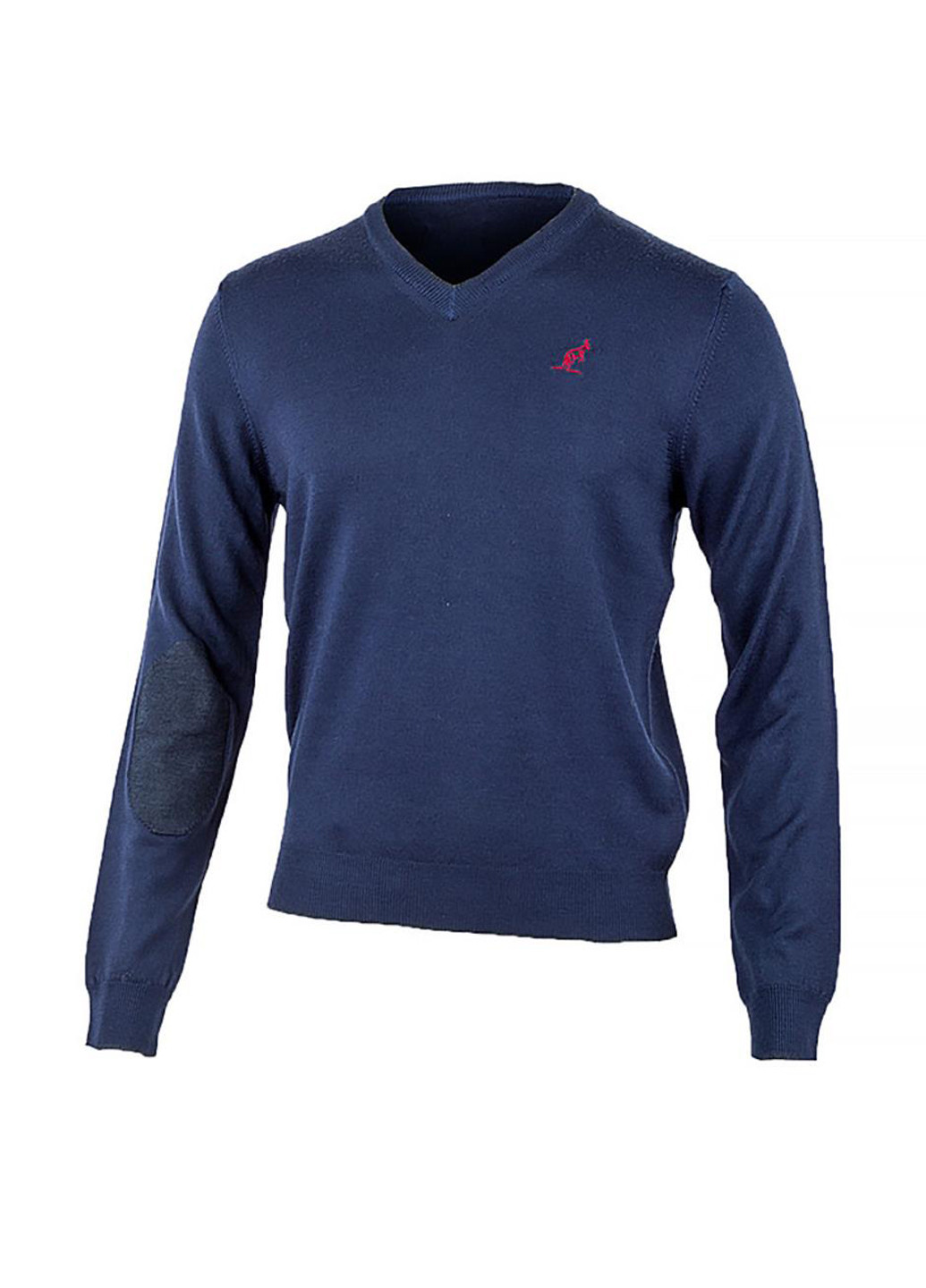 Синій демісезонний пуловер lsuma0009-402 пуловер Australian Sweater Merinos V Neck