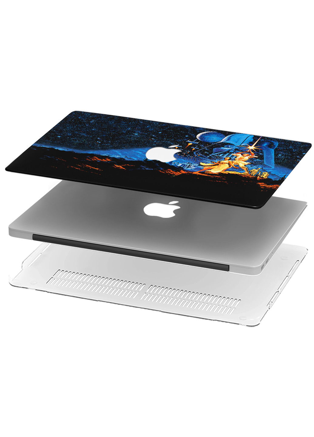 Чехол пластиковый для Apple MacBook Pro Retina 15 A1398 Звёздные войны (Star Wars) (6353-2573) MobiPrint (218861819)