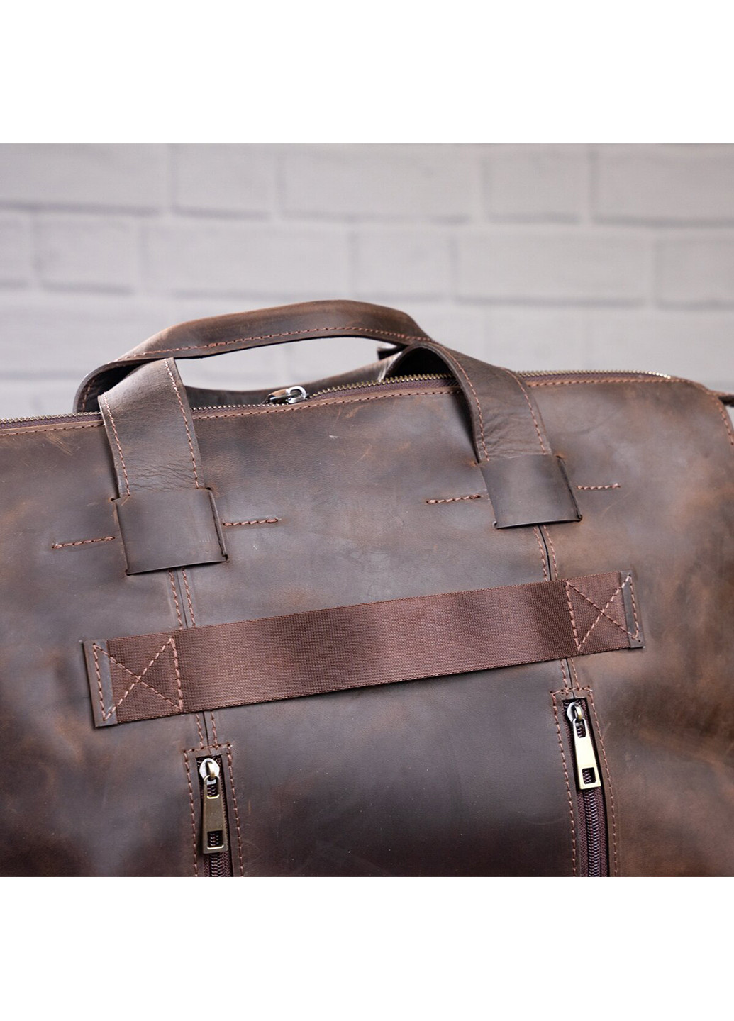Мужская кожаная сумка 44х32х18 см Shvigel (252131625)