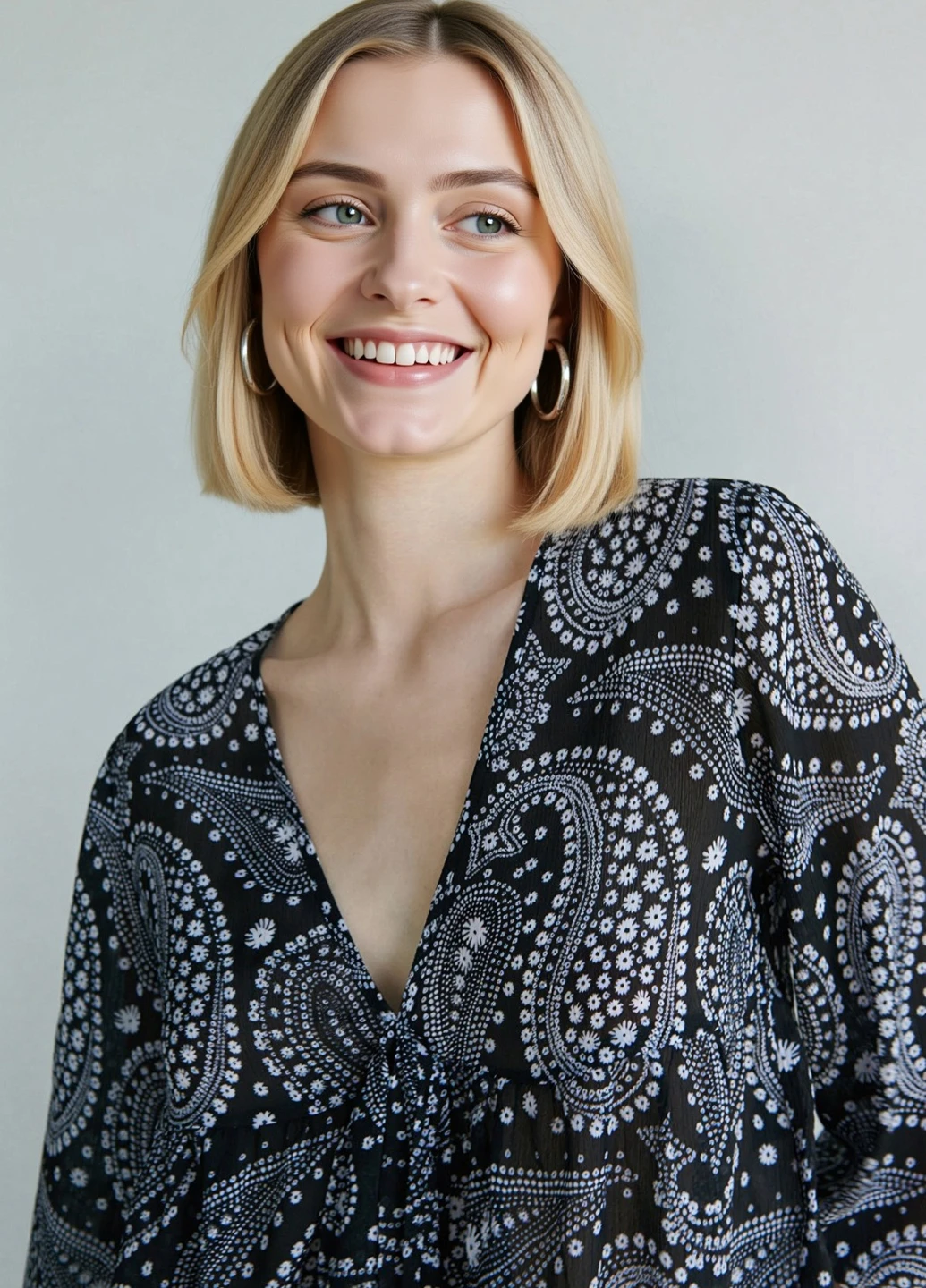Чорна блуза Sinsay