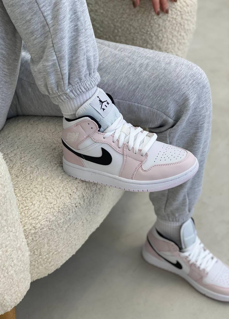 No Brand Copy Nike Air Jordan 1 High Barely Rose 253458555