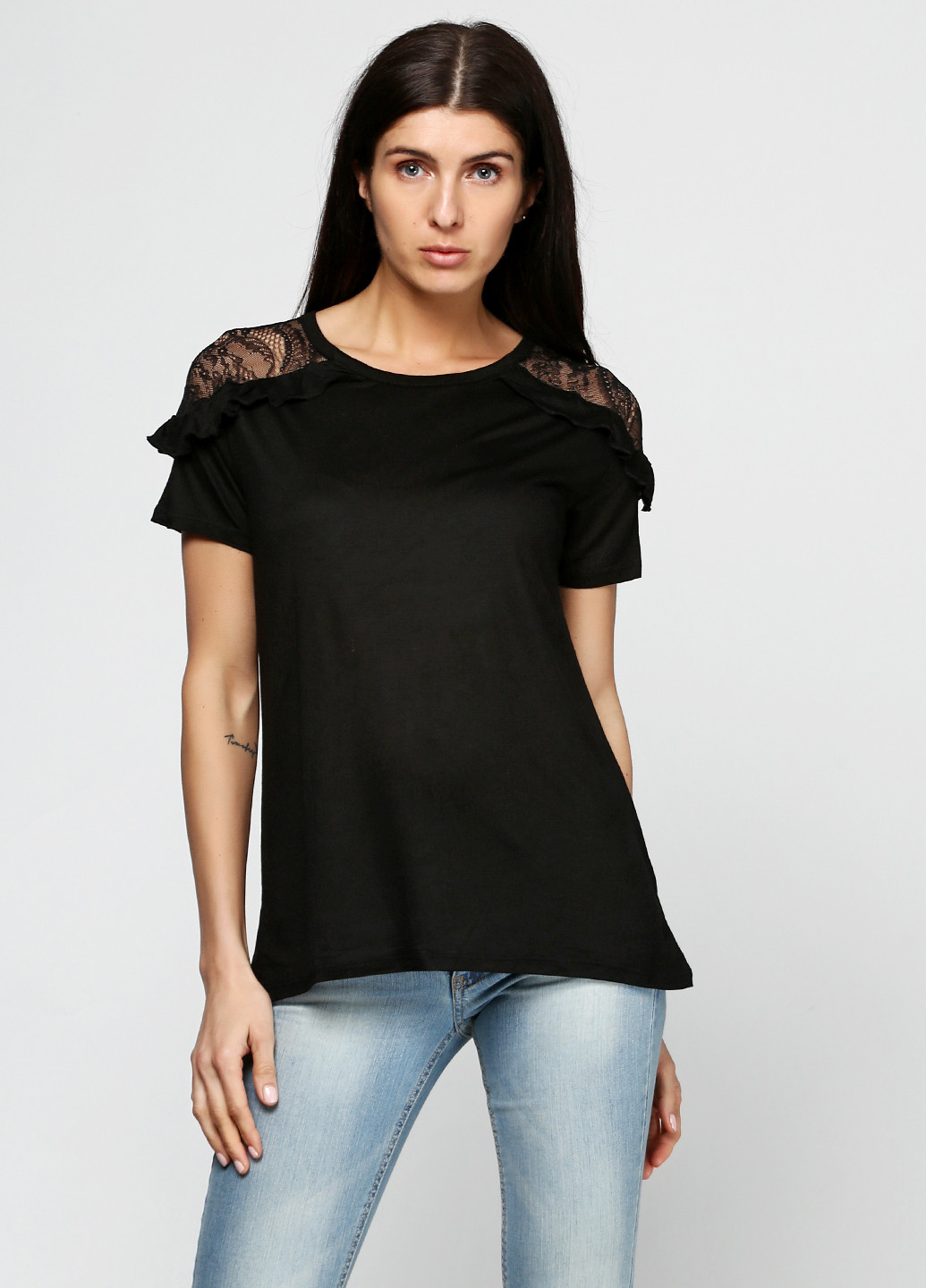 Чёрная блуза Miss Poem