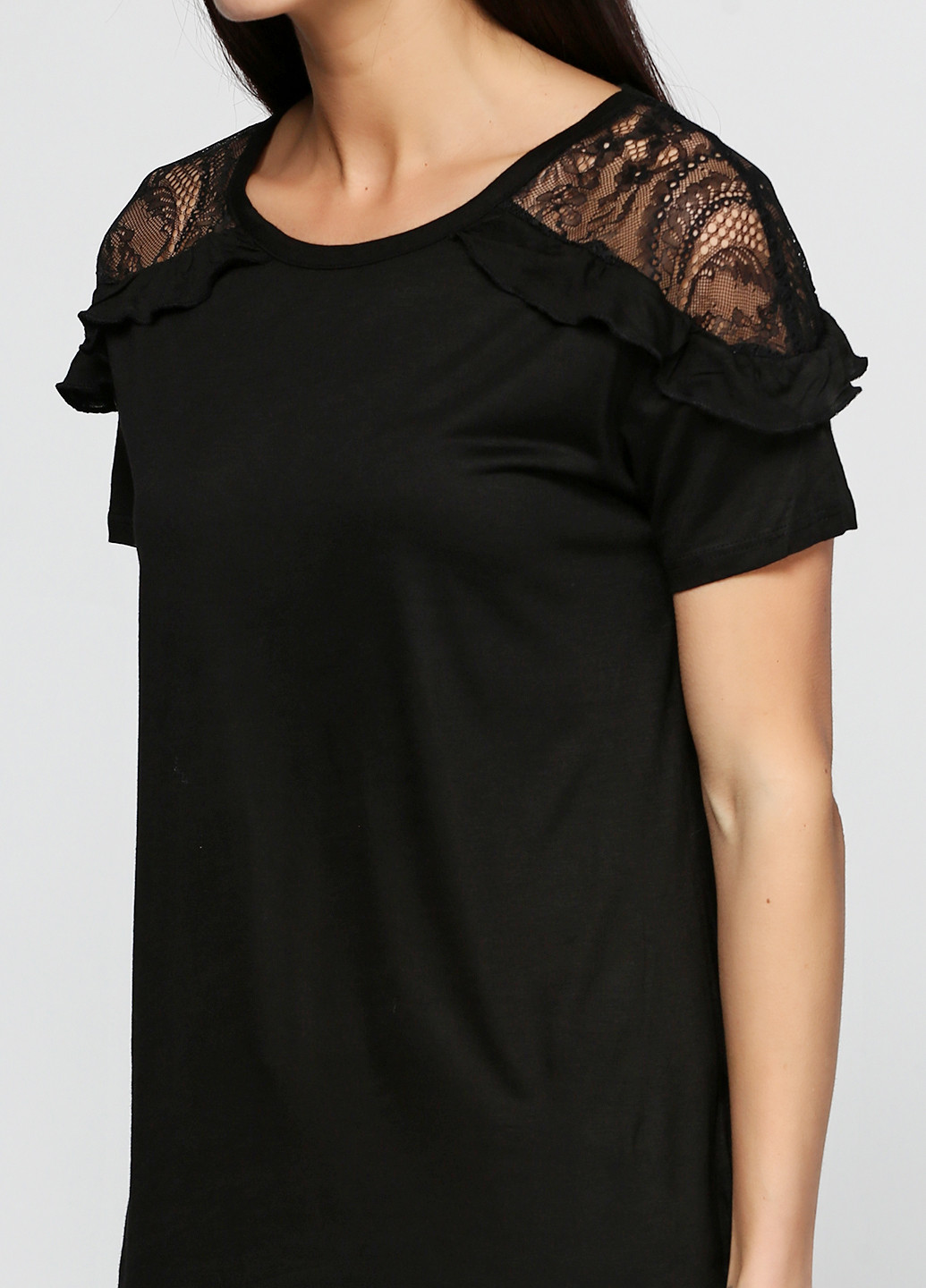 Чёрная блуза Miss Poem